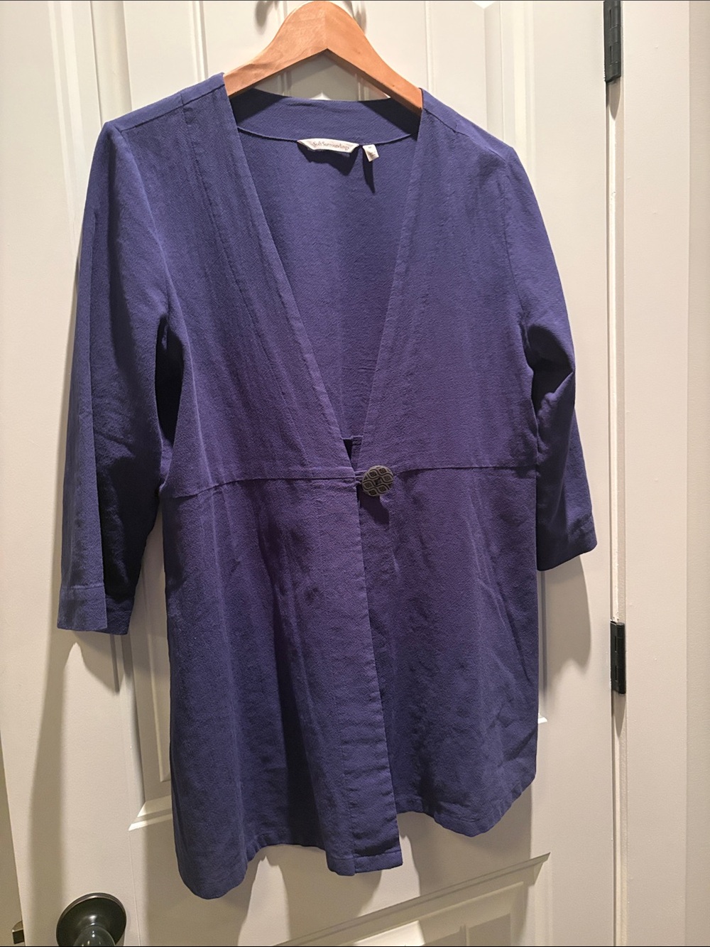 Soft Surroundings Rich Purple Top